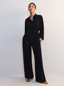 Блуза свободного кроя с кулиской / Zarina  фото 2