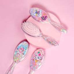 Расчёска - шейкер Ice cream, 5×18(±1) см, МИКС