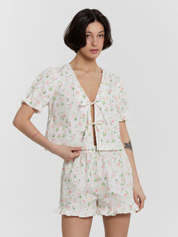 КОМПЛЕКТ ЖЕНСКИЙ (ЖАКЕТ, ШОРТЫ)