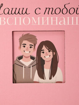 Фотоальбом "Наши с тобой вспоминашки" mini (17 х 17 см)