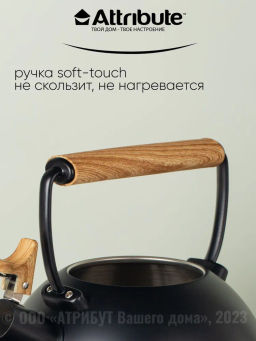 Чайник BLACKWOOD 2.5л со свистком