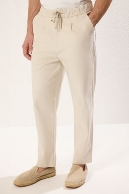 TRENDYOL MAN Tas Tapered Skinny Premium Dokulu Kumas Pantolon TMNSS25PL00013 - Trendyolmilla фото 3