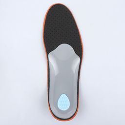 Стельки для обуви, амортизирующие, дышащие, с жёстким супинатором, р-р RU 43 (р-р Пр-ля 42), 27.5 см, пара, коричневые