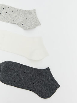 Desenli Kad?n Patik ?orap 5li