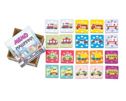 Настольная игра Мемо Машинки - Smiledecor фото 2