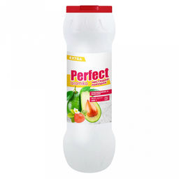 Чистящий порошок для кухни "Perfect" 400г, 6х6х20см, удаляет жир, нагар, известковый налёт, клубника и авокадо (Казахстан)