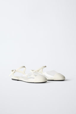 VINYL SLINGBACK SHOES - Zara фото 2