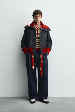 WIDE-LEG DENIM TROUSERS HARRY LAMBERT FOR ZARA X DISNEY
