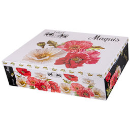 ЧАЙНЫЙ СЕРВИЗ LEFARD МАКИ НА 6 ПЕР. 14 ПР.