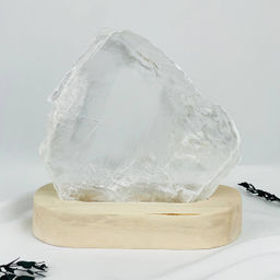 Срез Селенита на подставке - Радуга самоцветов фото 2