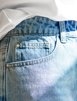 Шорты из эластичного денима - Vilatte фото 2