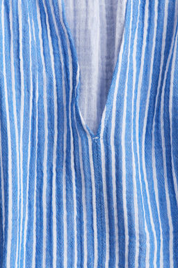 Blusa de algodon con ribete de volante - H&m фото 8