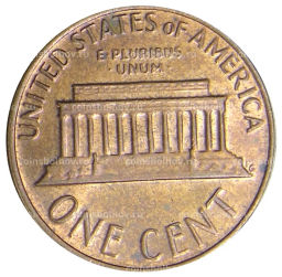 1 цент 1977 года D США