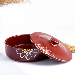 Набор для холодца Псковский гончар «Подарочный», керамика, 3 ёмкости, 0.75 л, коричневый