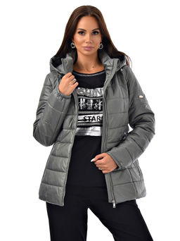 Куртка стеганная синтепон 150 , демисезон - А+б коллекция фото 4