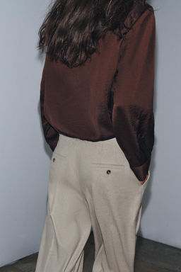 SATIN SHIRT ZW COLLECTION