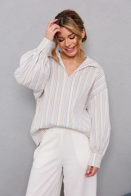 Брюки AMORI 5213 молочный  фото 2