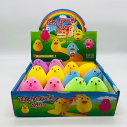 Мякиш антистресс My lovely Zoo Цыпленок цветной 12 шт. в уп