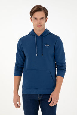 Мужской базовый свитшот цвета индиго Неожиданная скидка в корзине - U.s. polo assn фото 3