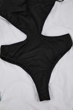 Siyah Micro Baglama Detayl? Body THMAW26BD00019 - Trendyolmilla фото 6