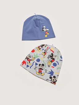 Mickey Mouse Bask?l? Erkek Bebek Bere 2li
