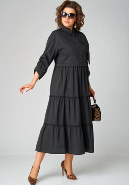 Платье EVA GRANT 7176В черный