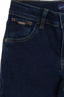 Erkek _ocuk Slim Fit Koyu Mavi Jean Pantolon - U.s. polo assn фото 4