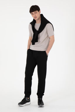 Мужские черные спортивные штаны Неожиданная скидка в корзине