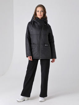 24337 Куртка черный - Dizzyway фото 2