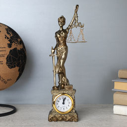 Часы статуэтка Фемида 27 см / 2717 /уп 24/ - Галеонтрейд фото 2