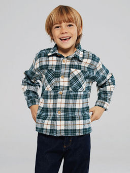 Ekose Erkek ?ocuk Oduncu G?mlek