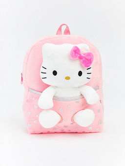 Hello Kitty Fig?rl? Pel?? K?z ?ocuk S?rt ?antas?