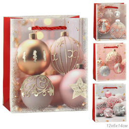 Пакет подарочный 12х14х6 Новый год / 421 /уп 12/1800/ микс - Галеонтрейд фото 6