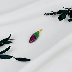 Кулон из Рубина на Цоизите