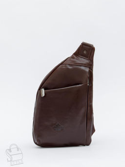 Рюкзак мужской кожаный 1771Z brown Zinimsk