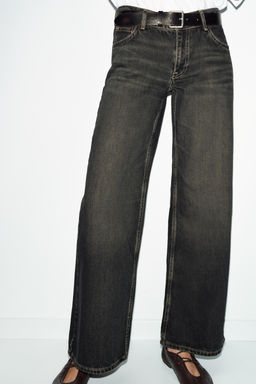 Z1975 WIDE-LEG LOW-RISE JEANS - Zara фото 11
