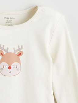 Bask?l? K?z Bebek ??t??tl? Body