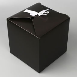 Коробка складная Черный, 18 х 18 х 18 см - Дарите счастье фото 2
