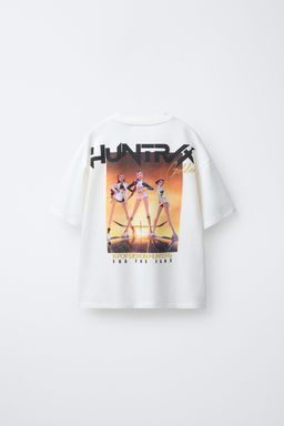 KPOP DEMON HUNTERS NETFLIX PRINTED T-SHIRT - Zara фото 7