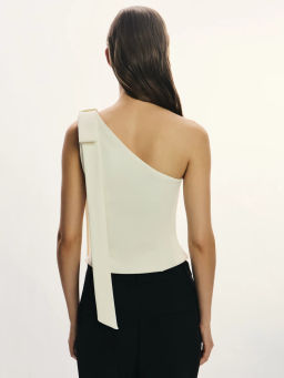 Топ асимметричный с бантом / Zarina