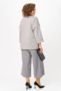 Костюм Michel Chic 1362/2-Р серый, клетка  фото 4