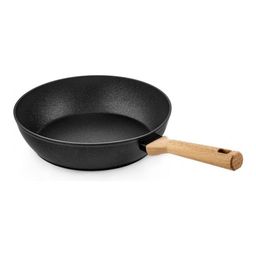 Сковорода глубокая с антипригарным покрытием Walmer York Induction, 28 см, цвет светлое дерево