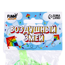 Воздушный змей Птица, цвета МИКС - Funny toys фото 4