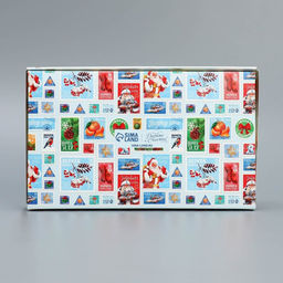 Цена за 5 шт. Коробка складная Сказочная почта, 20 12 4 см - Дарите счастье фото 6