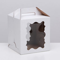 Цена за 5 шт. Кондитерская упаковка, 20 х 20 х 22 см