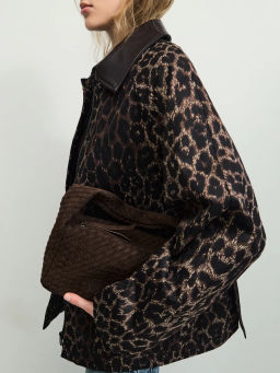 Куртка оверсайз с акцентным воротником ZR2604102209-259 / Zarina  фото 3