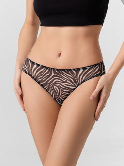 Цена за 2 штуки! Трусы женские с анималистичным принтом