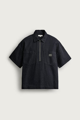 CAMISA DENIM BOXY FIT RAYA DIPLOM?TICA / Azul - Zara фото 7