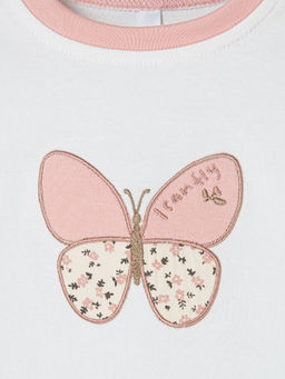 Лонгслив Бабочка с принтом 0+ - Bungly фото 3