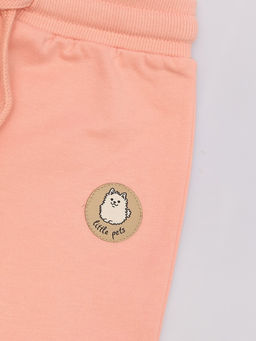 CRB wear / CWBG 70543-27-430 Брюки для девочки,розовый  фото 3